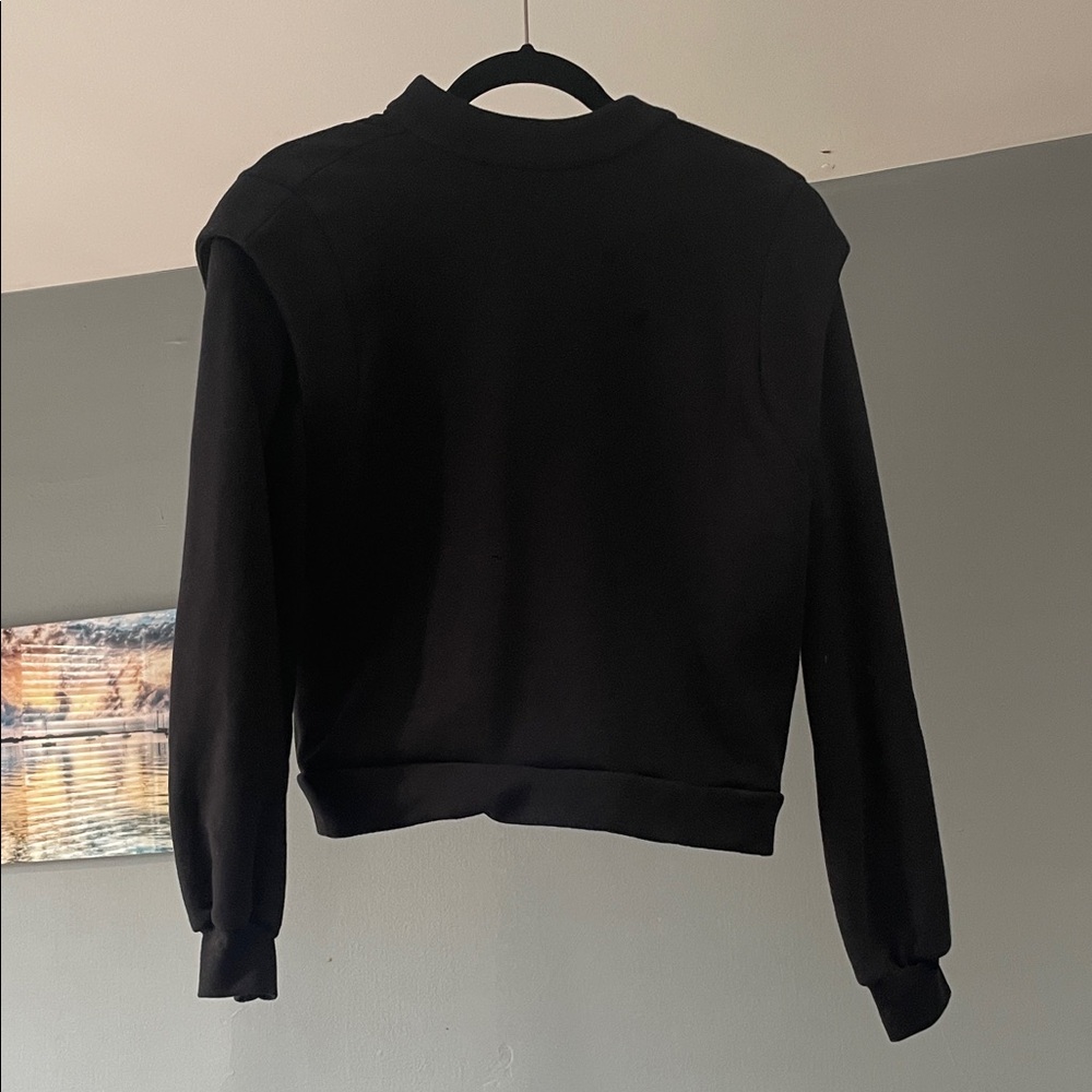 Express Black Knit Top